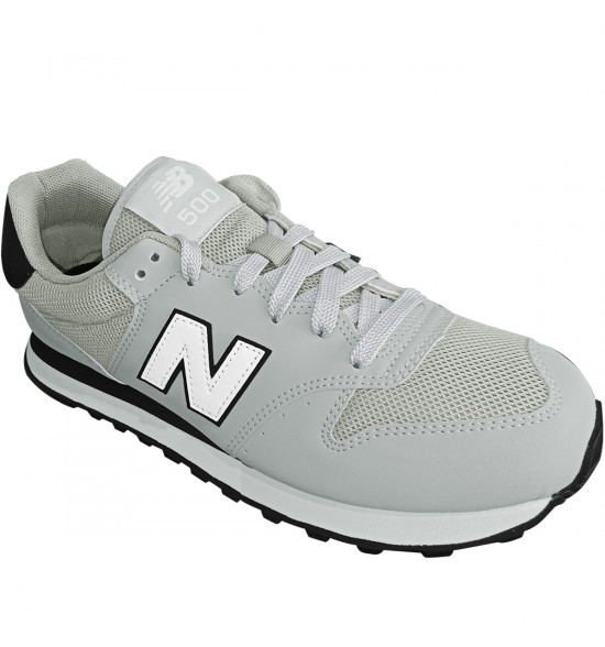 Tenis New Balance 500 v2 Cinza com Preto Ref.GM500DB2
