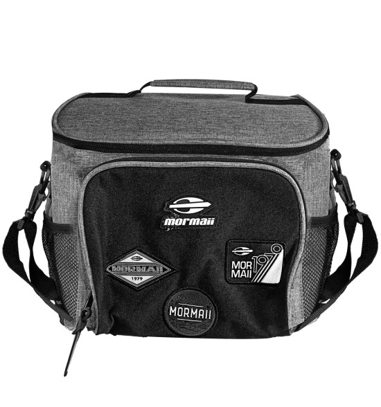 Bolsa Térmica Mormaii Cooler Urban Black Grey 10L