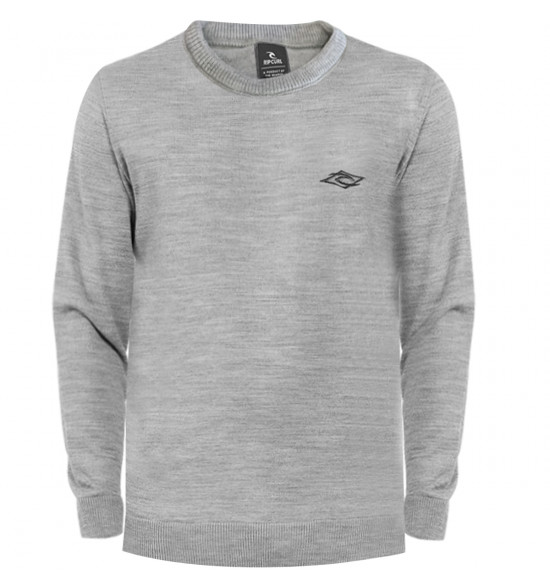 Blusa Tricot Rip Curl Diamond Grey Marle
