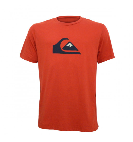 Camiseta Quiksilver Big Logo Vermelha