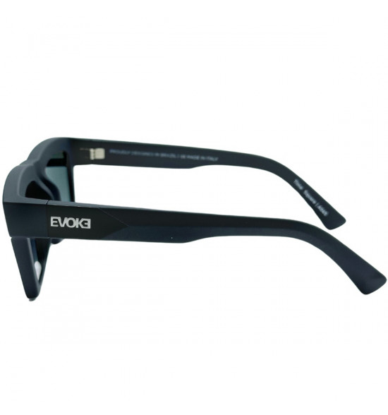 Óculos Evoke Time Square A06S Retrô Matte Black/Lente Blue Flash - 3