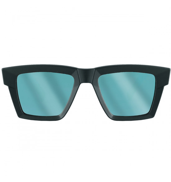 Óculos Evoke Time Square A06S Retrô Matte Black/Lente Blue Flash - 2