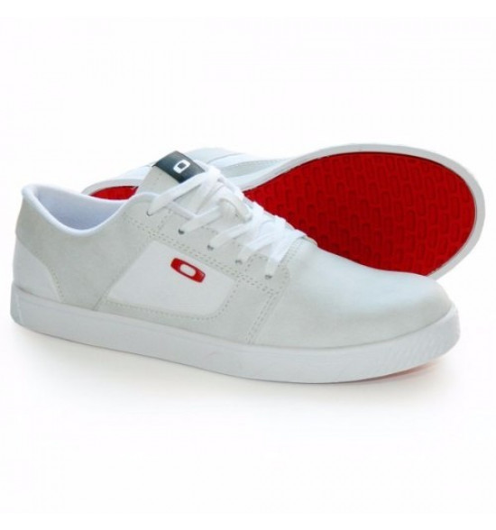 Tênis Oakley Hollow Branco Com Vermelho - 6