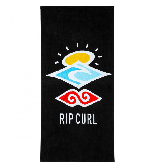 Toalha Rip Curl Essential Tower Black Red