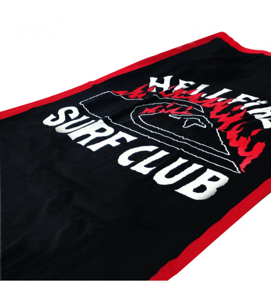 Toalha Quiksilver Hell Fire Surf Club Preta - 4