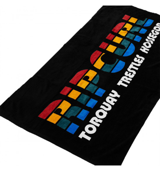 Toalha Rip Curl Mixed Towel Black The Wolrd Tour RC - 2