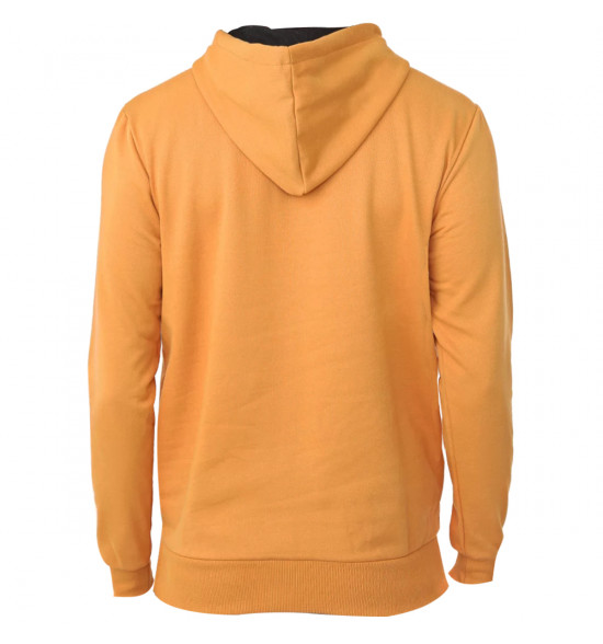 Moletom Quiksilver Canguru Logo Basic Transfer Mostarda - 2