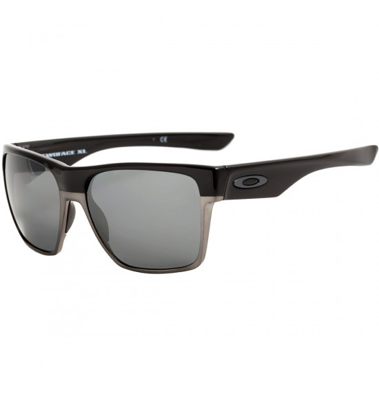 Óculos Oakley TwoFace Polished Black/ Lente Black Iridium Polarizado