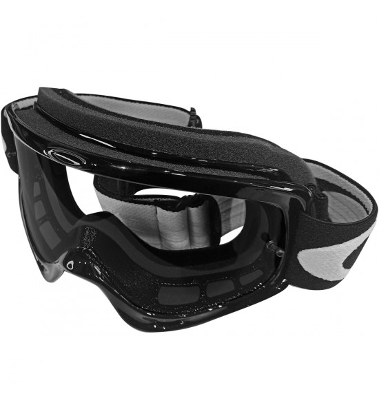 Óculos Goggle Oakley O Frame MX Jet Black/Lente Clear