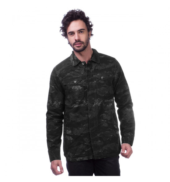 Jaqueta Oakley Warfare Shacket Camuflado Preto - 3