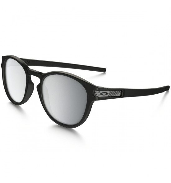 Óculos Oakley Latch Machinist Collection Matte Black/Lente Chrome Iridium