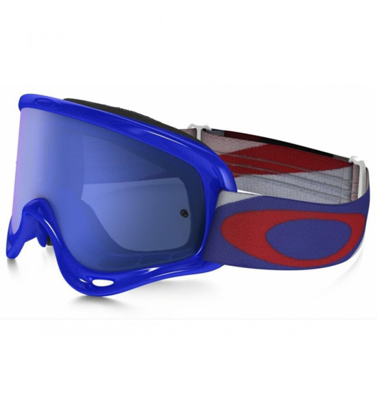 Óculos Goggle Oakley O-Frame Heritage Racer Dark Blue/Lente Ice Iridium