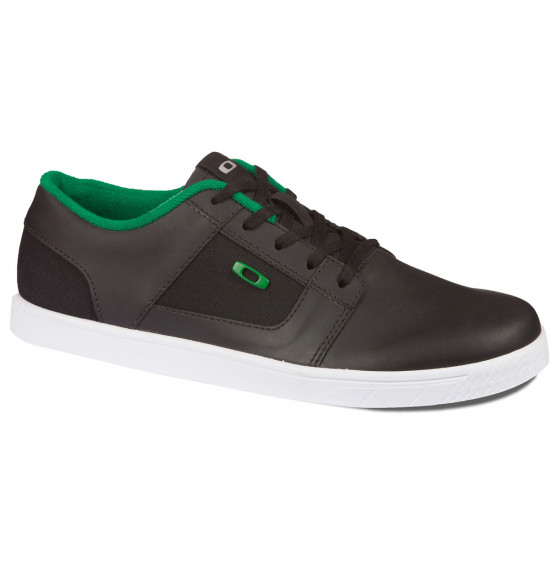 tenis oakley preto e verde