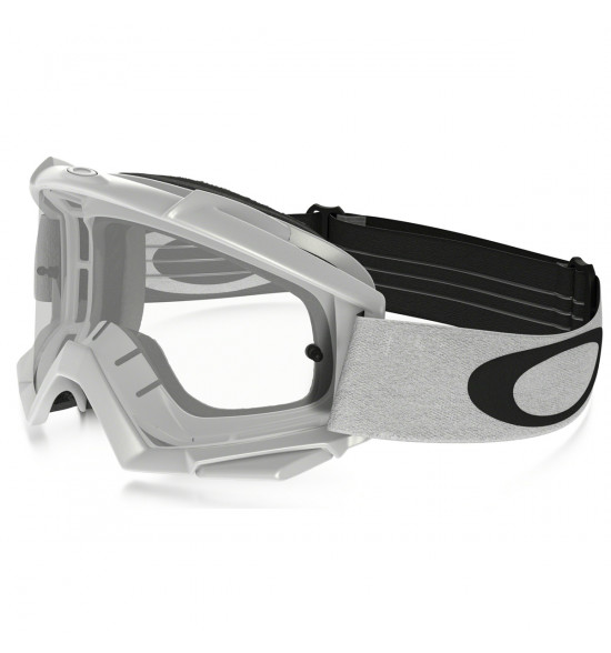 Óculos Goggle Oakley Proven MX Matte White/Lente Clear