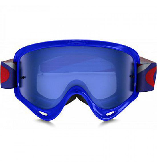 Óculos Goggle Oakley O-Frame Heritage Racer Dark Blue/Lente Ice Iridium - 2
