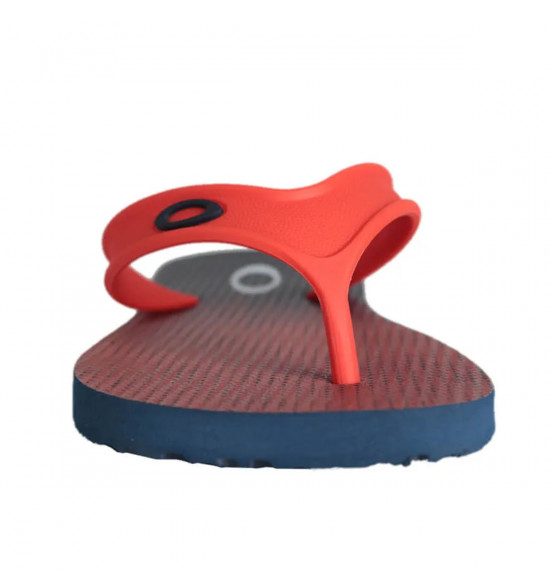 Chinelo Oakley Wave Point Azul com Laranja - 2