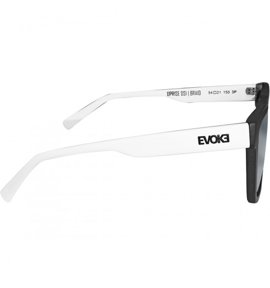 Óculos Evoke Uprise DS1 BRA10 Matte Black e White/Lente Gray Gradient - 3
