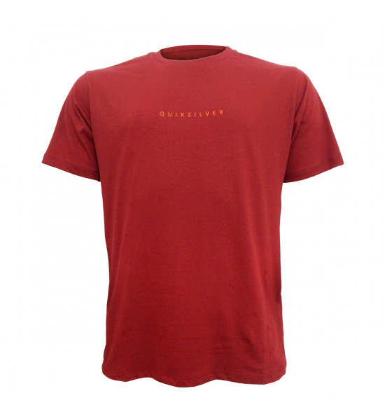 Camiseta Quiksilver Night Tract Vermelho