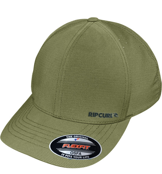 Boné Rip Curl Vaporcool Phaser Flexfit Olive