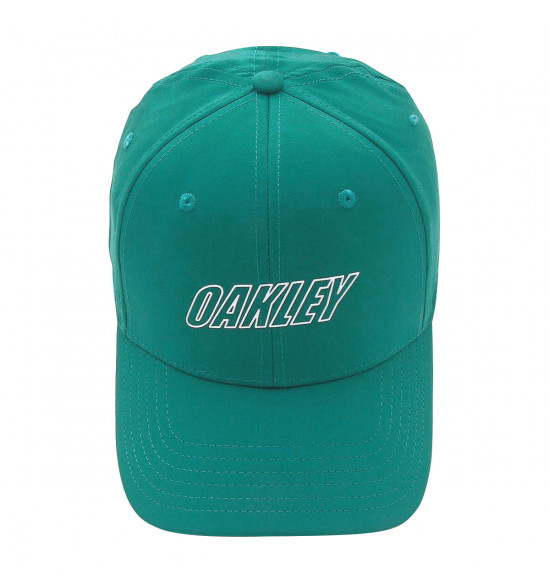 Boné Oakley 6 Panel Waved Hat Verde Água  - 2