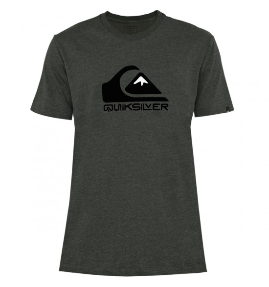 Camiseta Quiksilver Square Me Up Verde Militar