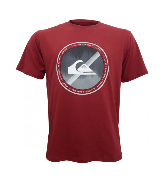 Camiseta Quiksilver Board Color Vermelho