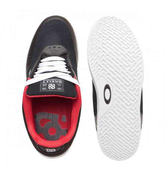 Tênis Oakley Bob Burnquist Low 2.0 Preto/ Vermelho - 4