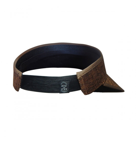 Viseira Alma de Praia Fibra Marrom - 2