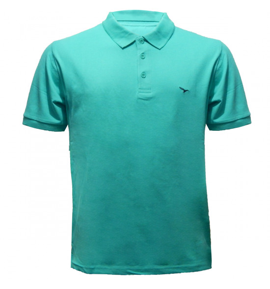 Rx Camisa Polo Alma de Praia Verde Lisa