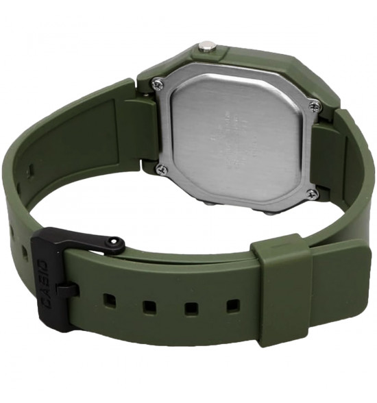 Relógio Casio Digital W-217H-3AVDF Verde Militar - 4