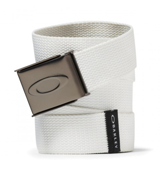 Cinto Oakley Ellipse Web Belt Branco