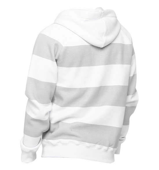 Moletom Oakley Essential Stripes Branco Com Cinza - 2