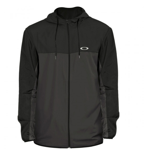 Jaqueta Oakley Windbreaker Blocked Jacket Blackout