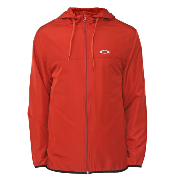 Jaqueta Oakley Windbreaker Rust Vermelho