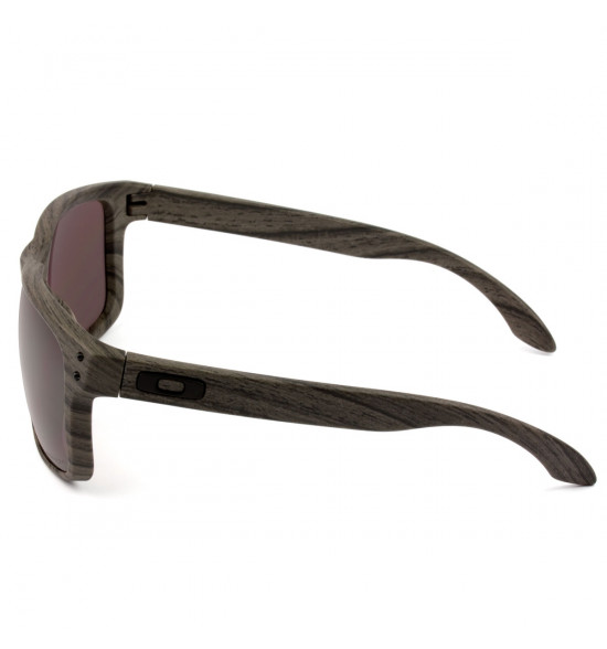 Óculos Oakley Holbrook Woodgrain/ Lente Prizm Daily Polarizado - 2