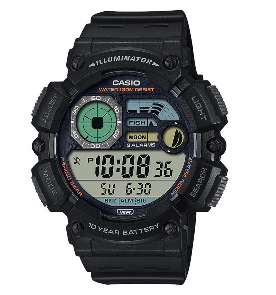 Relógio Casio Digital WS-1500H-1AVDF-SC Preto