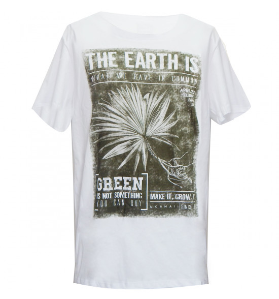 Camiseta Mormaii Earth Now Branco