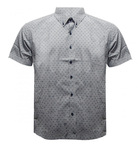 Rx Camisa Alma De Praia Upscale Fit Cinza