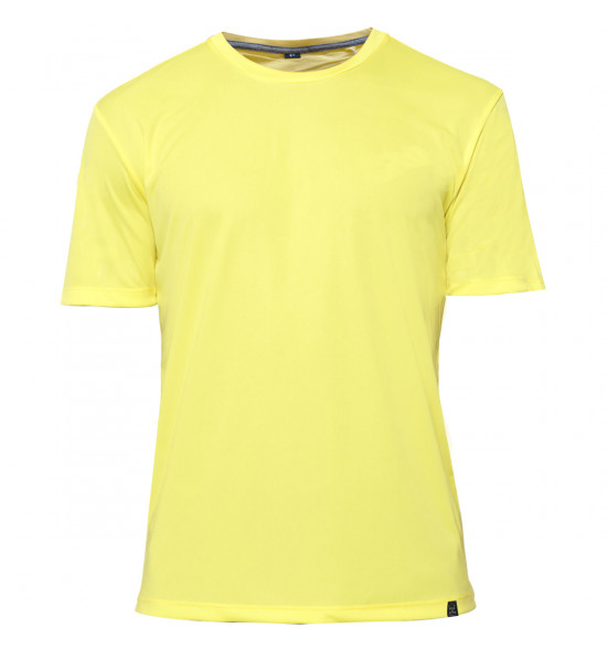 Rx Camiseta Alma De Praia Gola Redonda Amarelo