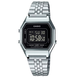 Relógio Casio Vintage LA680WA-1BDF-SC Prateado