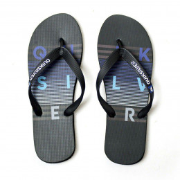 Chinelo Quiksilver Molokai World Block Black