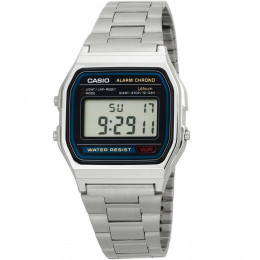 Relógio Casio Vintage A158WA-1DF-SC Prateado