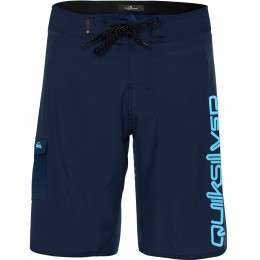 Bermuda Água Quiksilver Flat Signature 21 Marinho 2.0