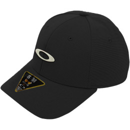 Boné Oakley Tincan Cap Black Logo White - Original com Logo em Metal