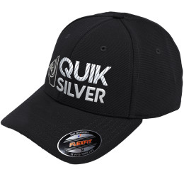 Boné Quiksilver Silver Transfer Emb Black
