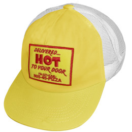 Boné Quiksilver Surfer Boy Trucker Amarelo