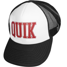 Boné Quiksilver Griff Trucker Branco