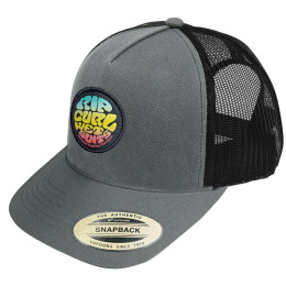 Boné Rip Curl Wetsuit Icon Trucker Washed Black