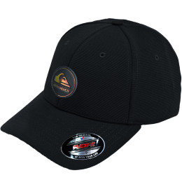 Boné Quiksilver Hologram Full Logo Patch Black