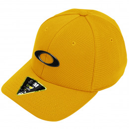 Boné Oakley Tincan Cap Amber Yellow Logo Blackout